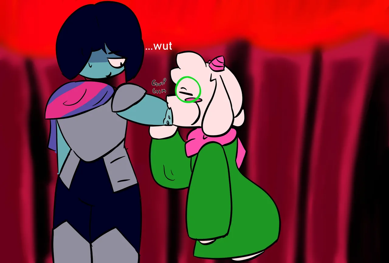 Ralsei and Kris page 2 full