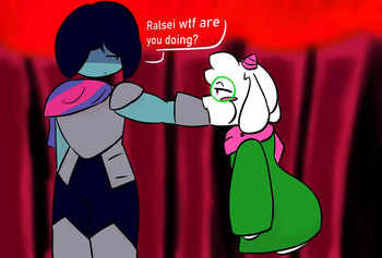 [Toastyloaf] Ralsei and Kris cover