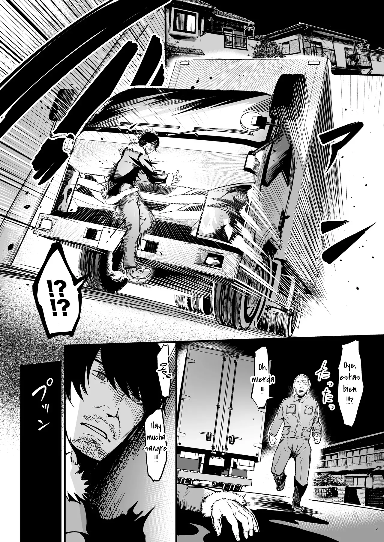 Zenra Nurse no Bakunyuu Kango Byouin | Me Chocó Camion-kun, pero no Fui a un Isekai page 8 full