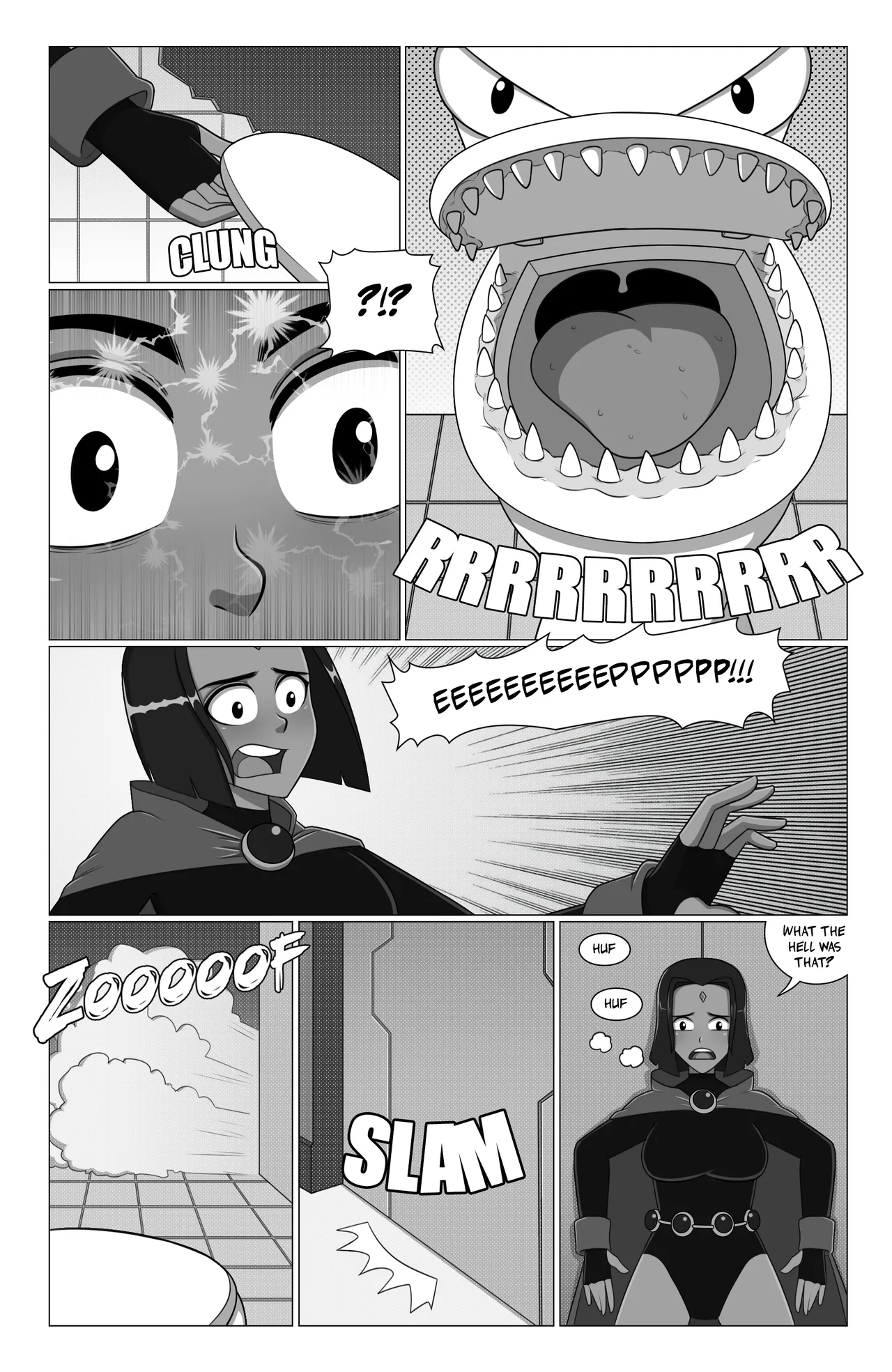 A Teen Titan's Toilet Troubles page 9 full