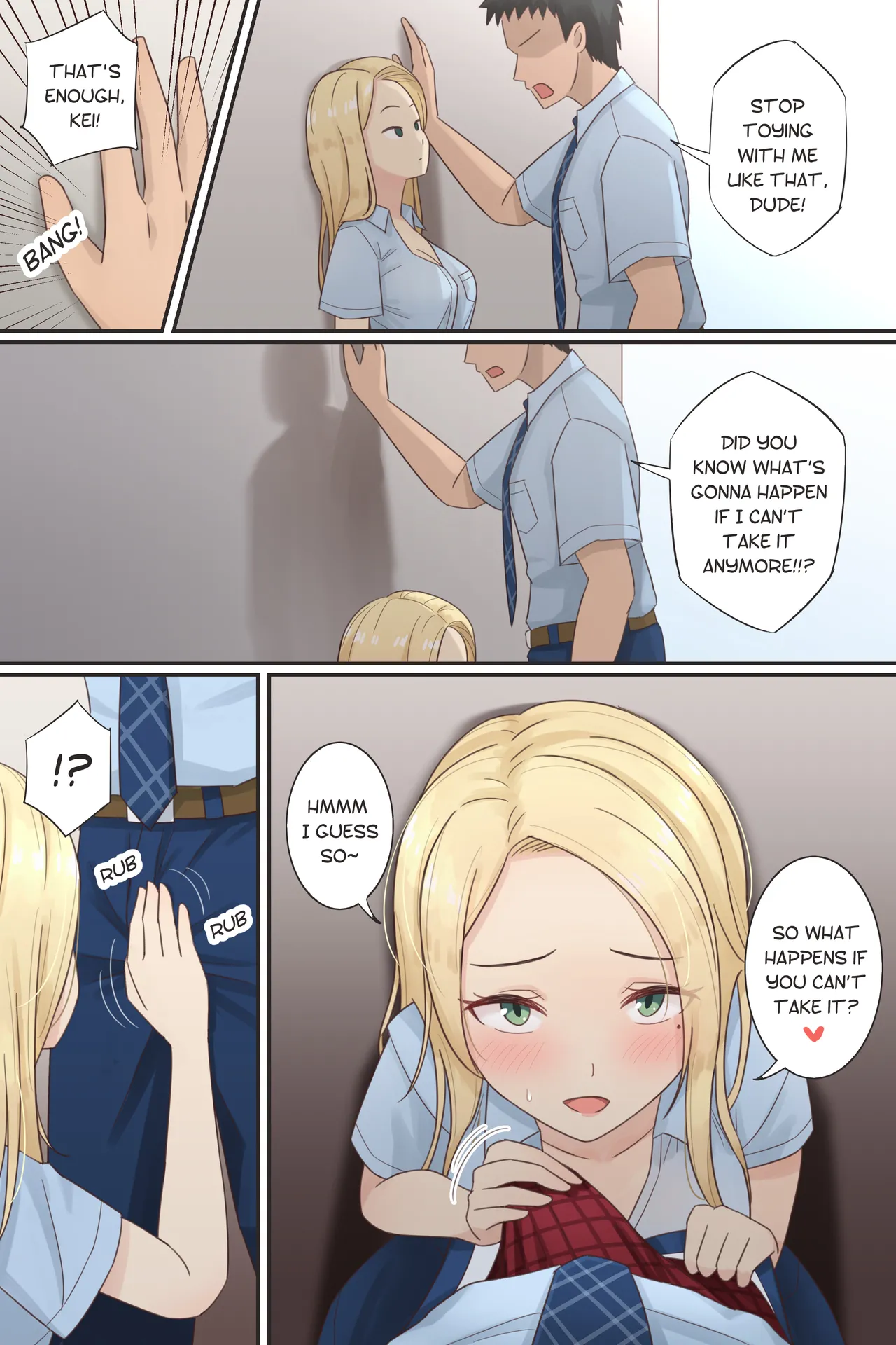 When My Pervy Friend Became a Girl page 3 full