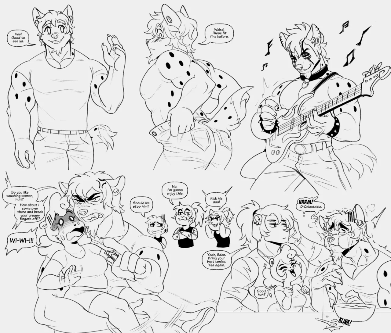 Life with Rex, Wiz, Eden, Tobi & Noms page 10 full