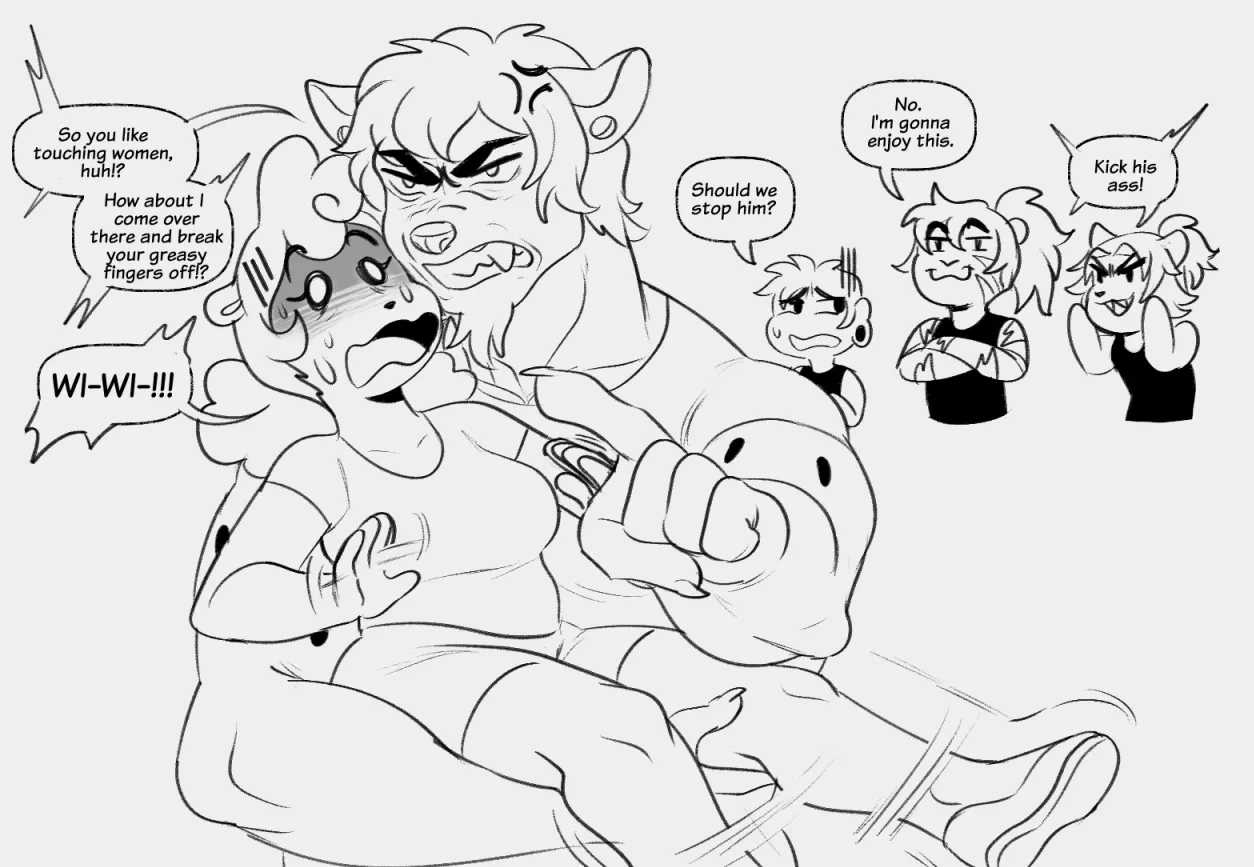 Life with Rex, Wiz, Eden, Tobi & Noms page 8 full