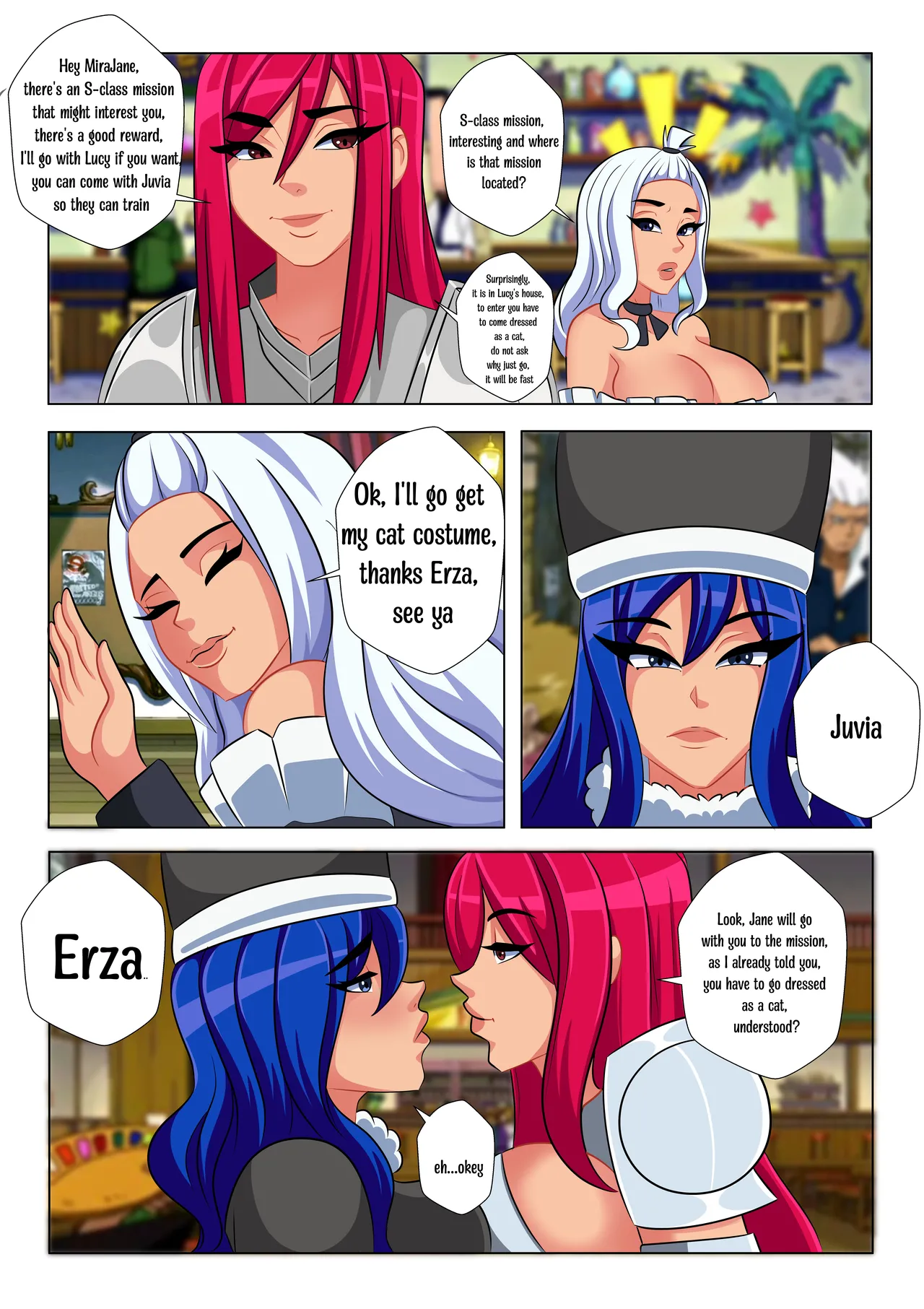 Juvia and MaryJane page 1 full
