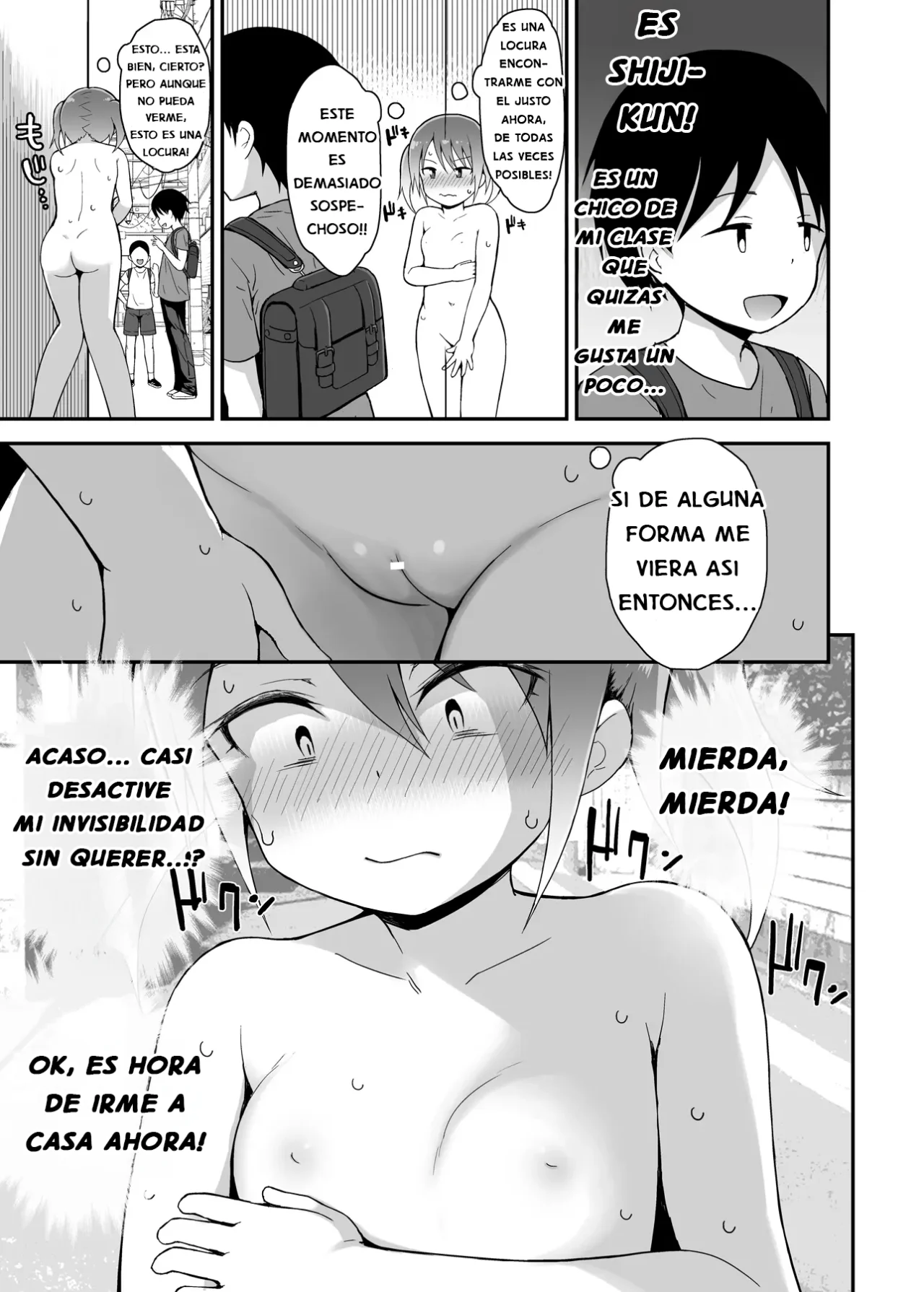 Dosukebe na Yayoi-chan | Yayoi-chan, La Pervertida Invisible page 6 full