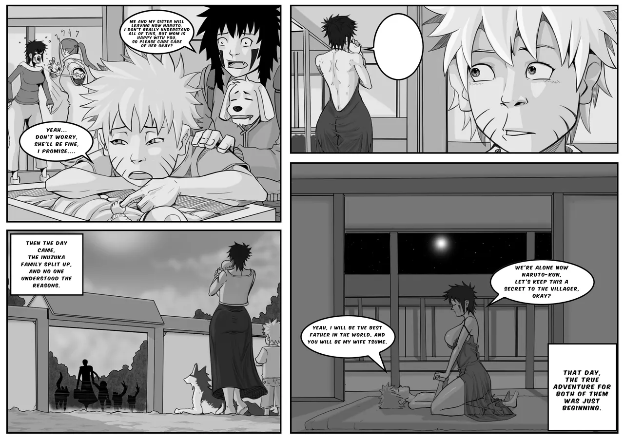Tsume inuzuka and uzumaki naruto 18+ story page 11 full