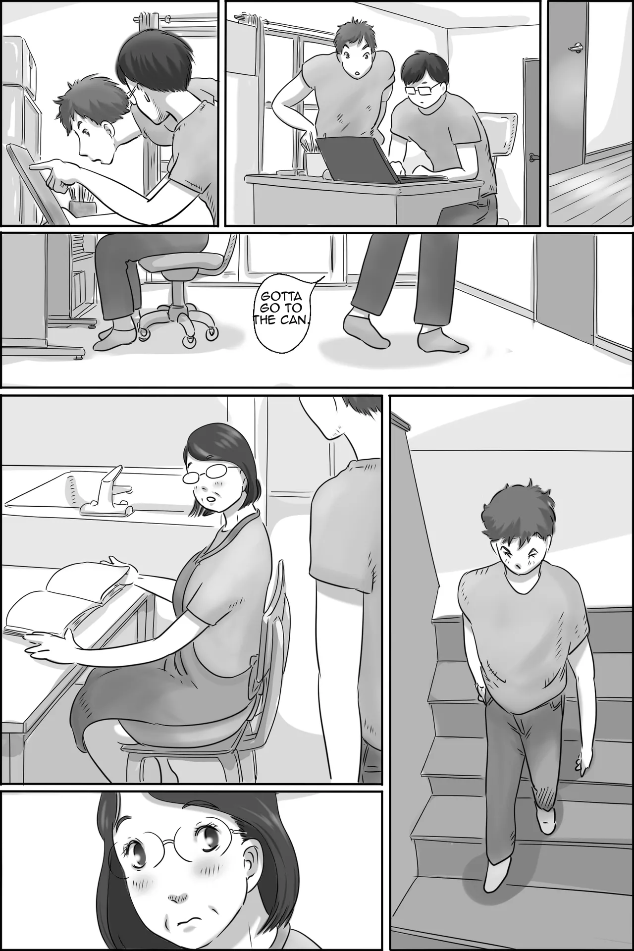 Osana Najimi no Kaa-san ni Onegai Shita Ken  Asking my Friend's Mother for a Favor page 8 full