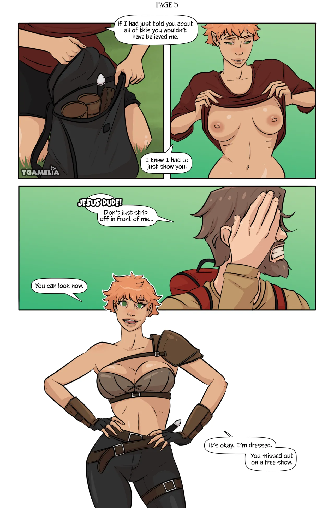 Friends & Fantasy page 5 full