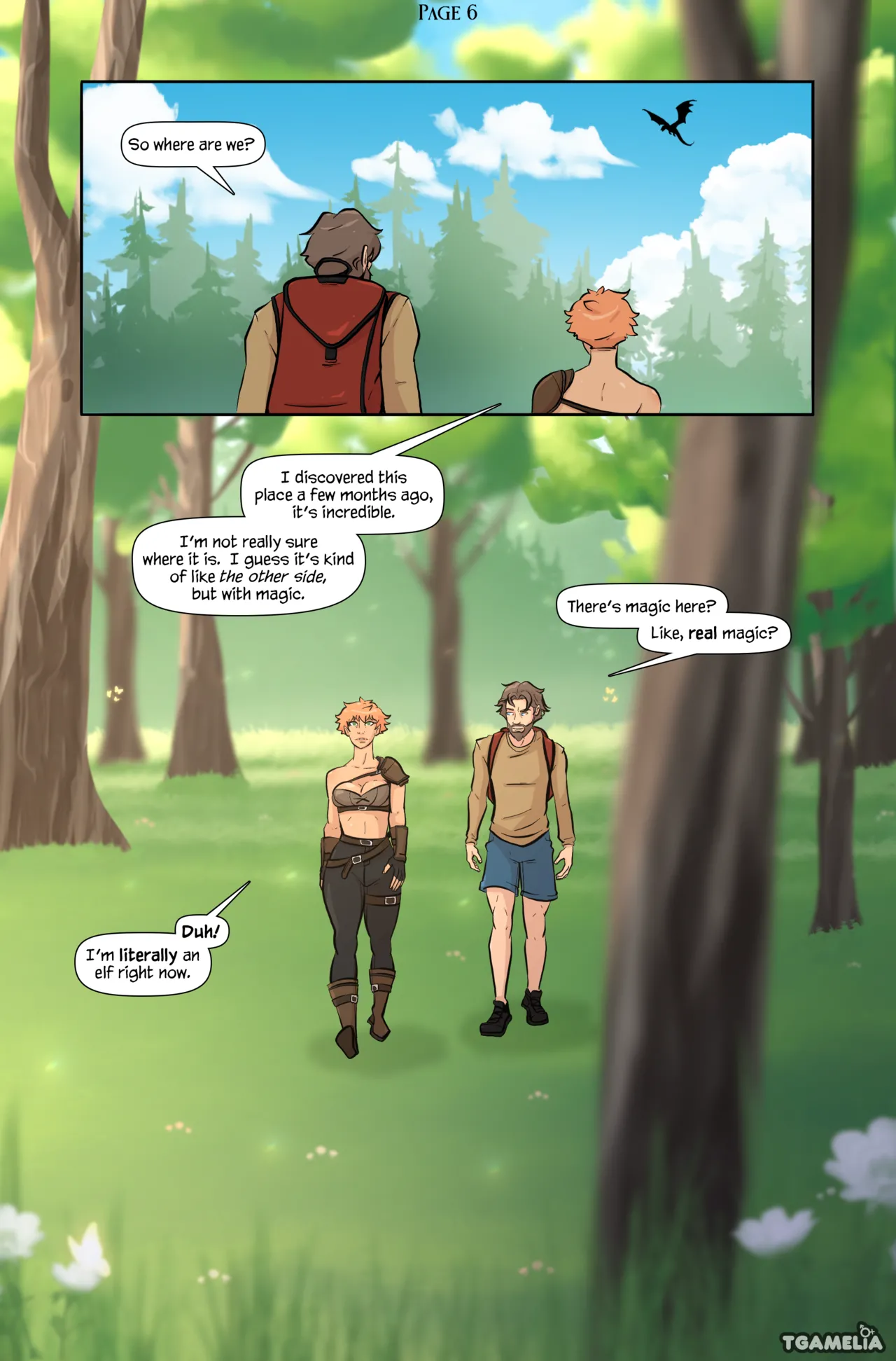Friends & Fantasy page 6 full