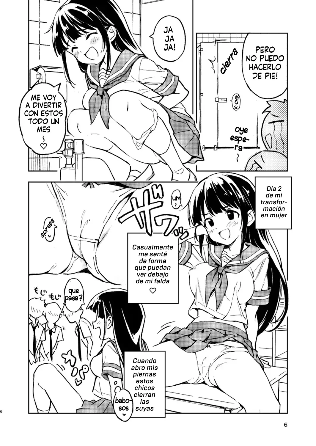 1-kagetsu Ninshin Shinakereba Otoko ni Modoreru Hanashi 1| Si no te embarazas en 1 mes podras volver a ser hombre Cap.1 page 6 full