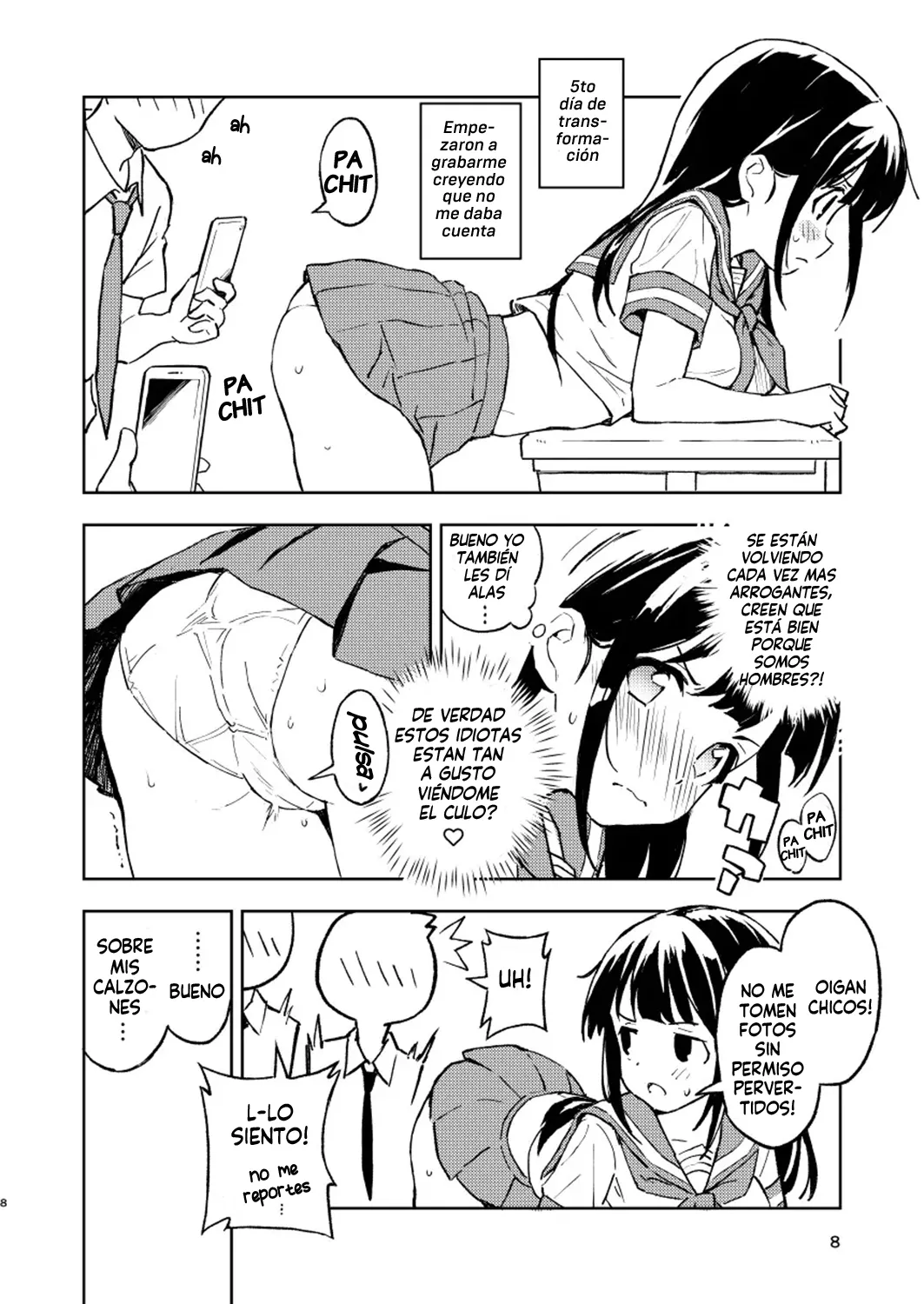 1-kagetsu Ninshin Shinakereba Otoko ni Modoreru Hanashi 1| Si no te embarazas en 1 mes podras volver a ser hombre Cap.1 page 8 full