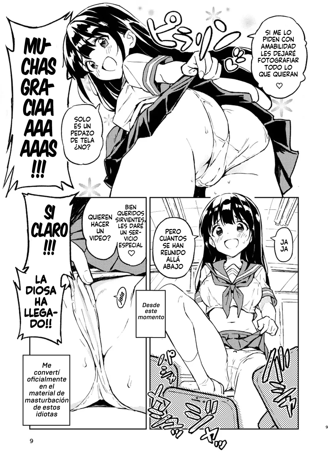 1-kagetsu Ninshin Shinakereba Otoko ni Modoreru Hanashi 1| Si no te embarazas en 1 mes podras volver a ser hombre Cap.1 page 9 full