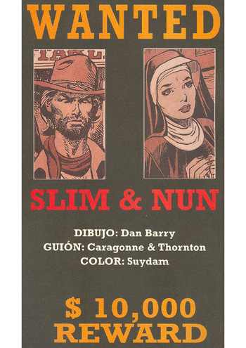 [Dan Barry] Slim & Nun [Spanish] cover