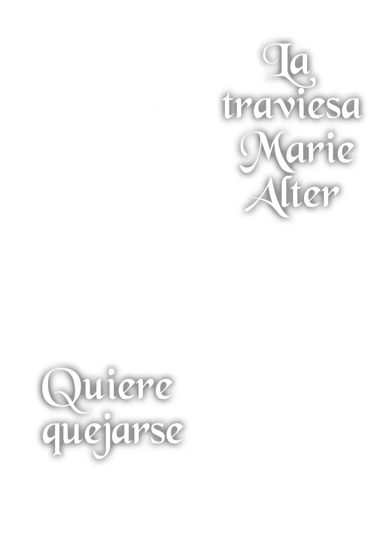 Warui Ko Marie wa Guchiritai | La Traviesa Marie Alter Quiere Quejarse page 3 full