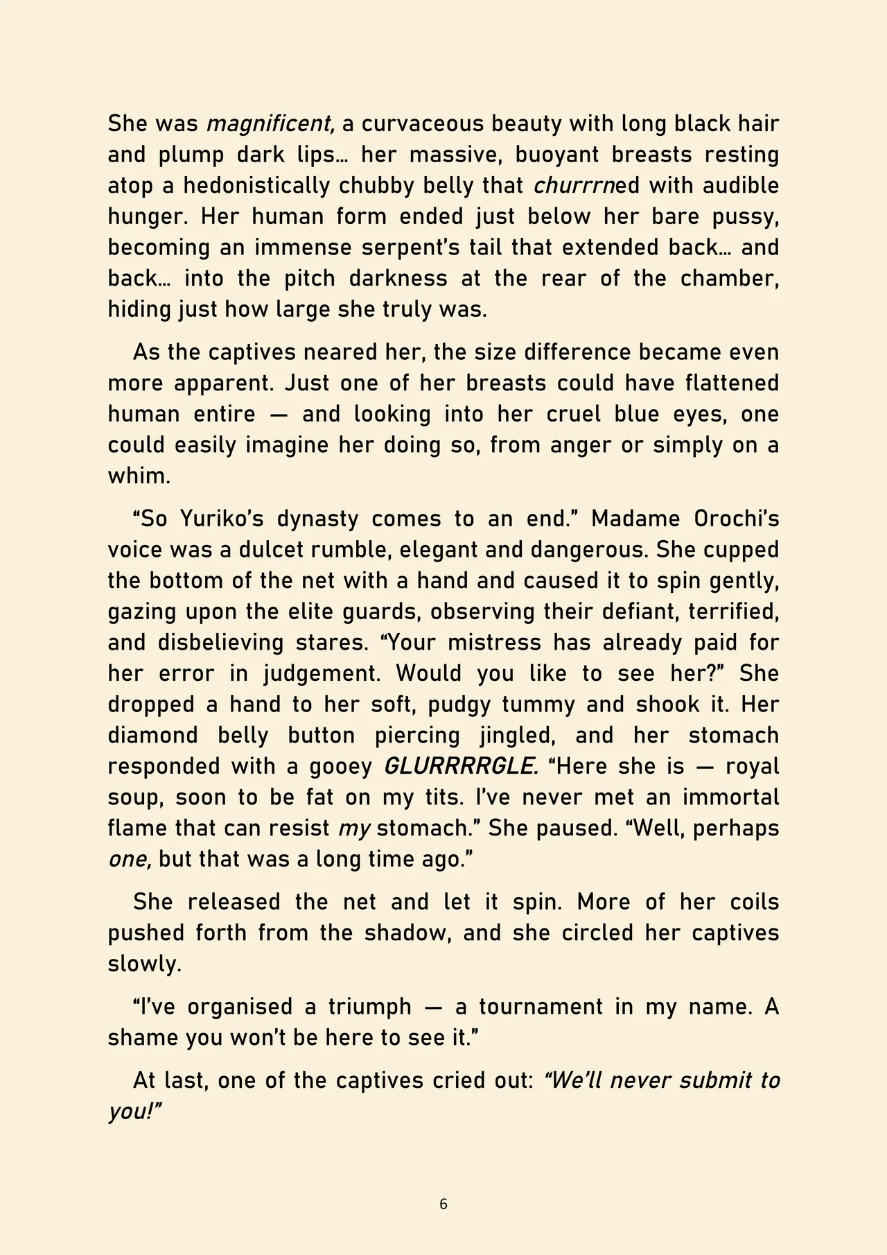 Food for the immortals 2 page 6 full