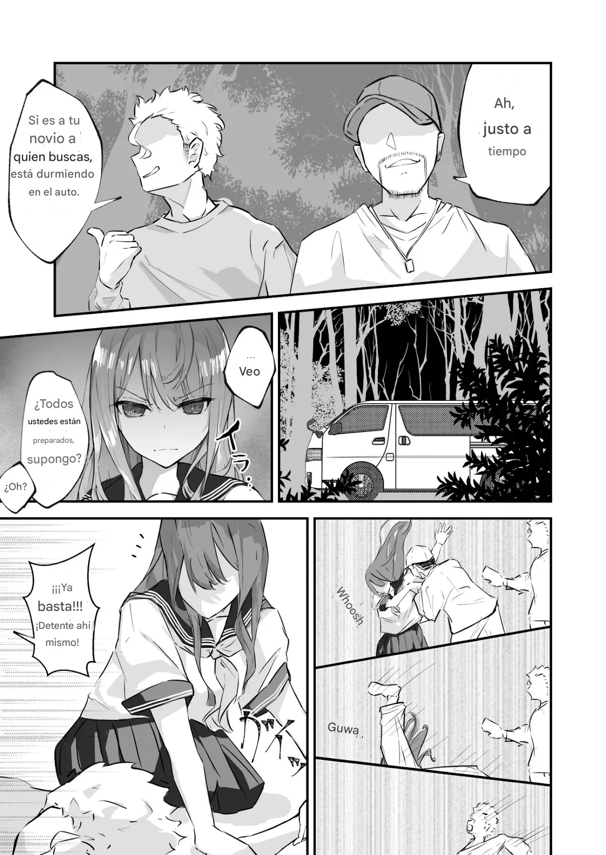 JK Kuppuku Kousoku ~Aikidou Shoujo ga Maketa Hi~ | Restricción y Sometimiento de una JK ~El Día en que la Chica de Aikido Perdió~ page 9 full