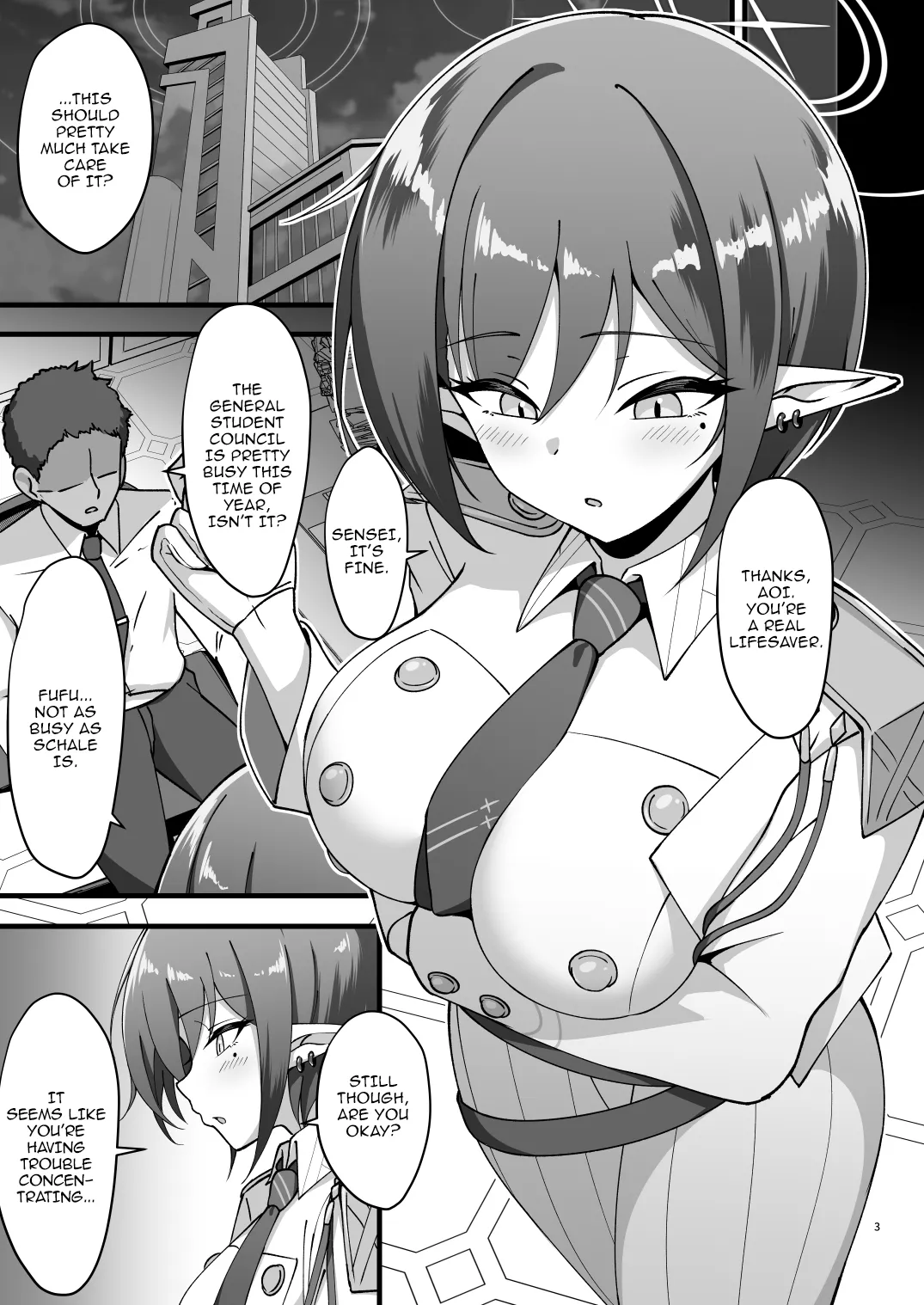 Aoi to Himitsu no Soukessan / Secret Final Settlement With Aoi page 2 full