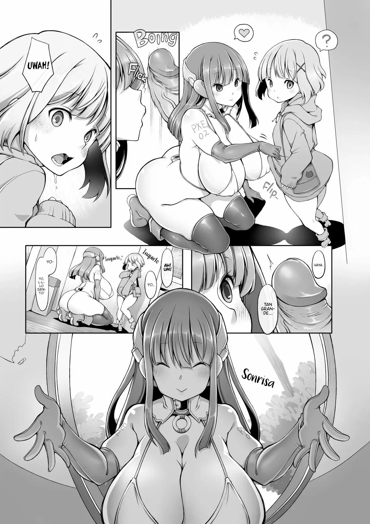 Onahoroid Seiseikatsu | La Vida Sexual de las Robocachondas page 6 full