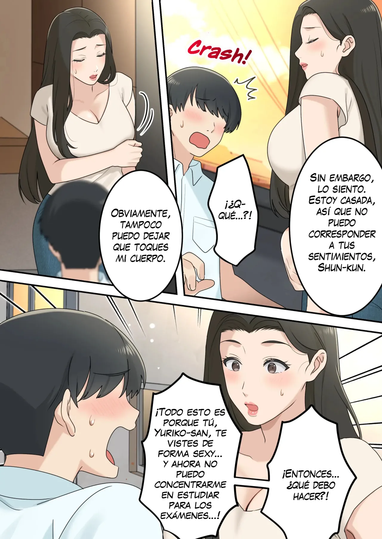 Kawaisugiru Tomodachi no Okaasan to Kossori Tsukiacchatta Hanashi | La Historia de cómo Terminé Saliendo en Secreto con la Hermosa Madre de mi Amigo page 12 full