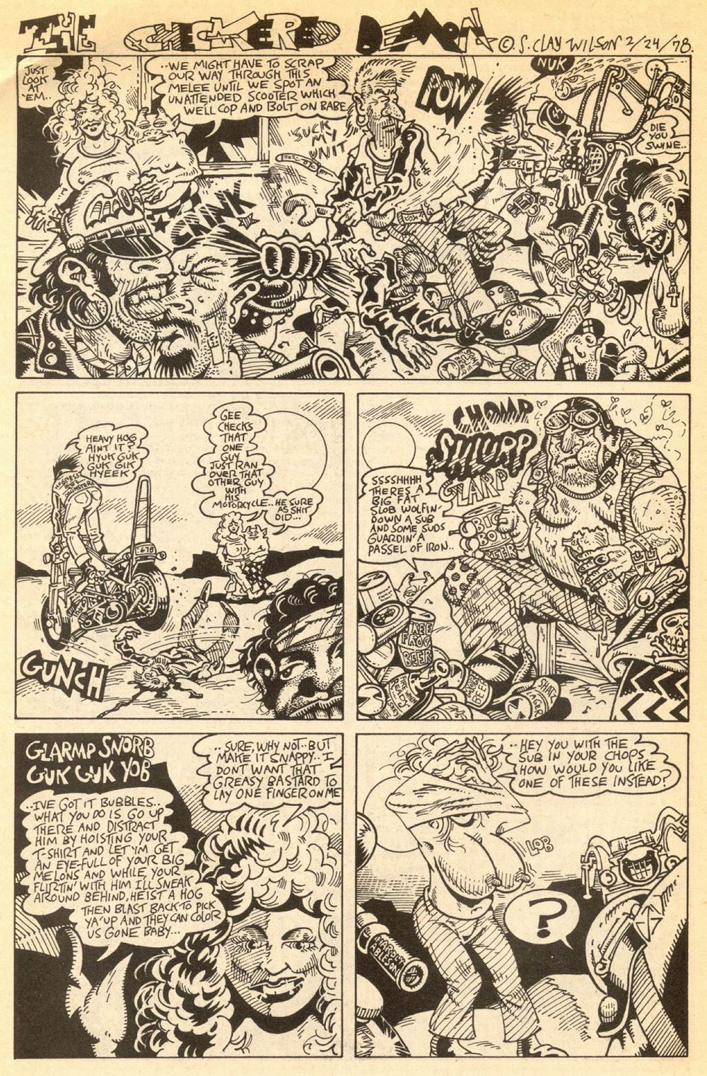 The Checkered Demon #2 page 12 full