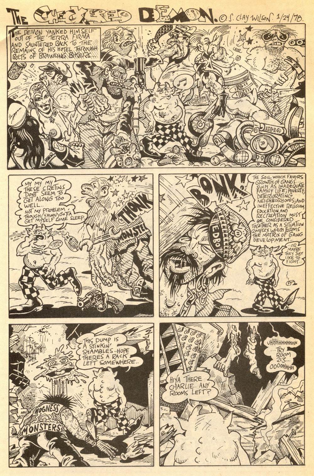 The Checkered Demon #2 page 6 full