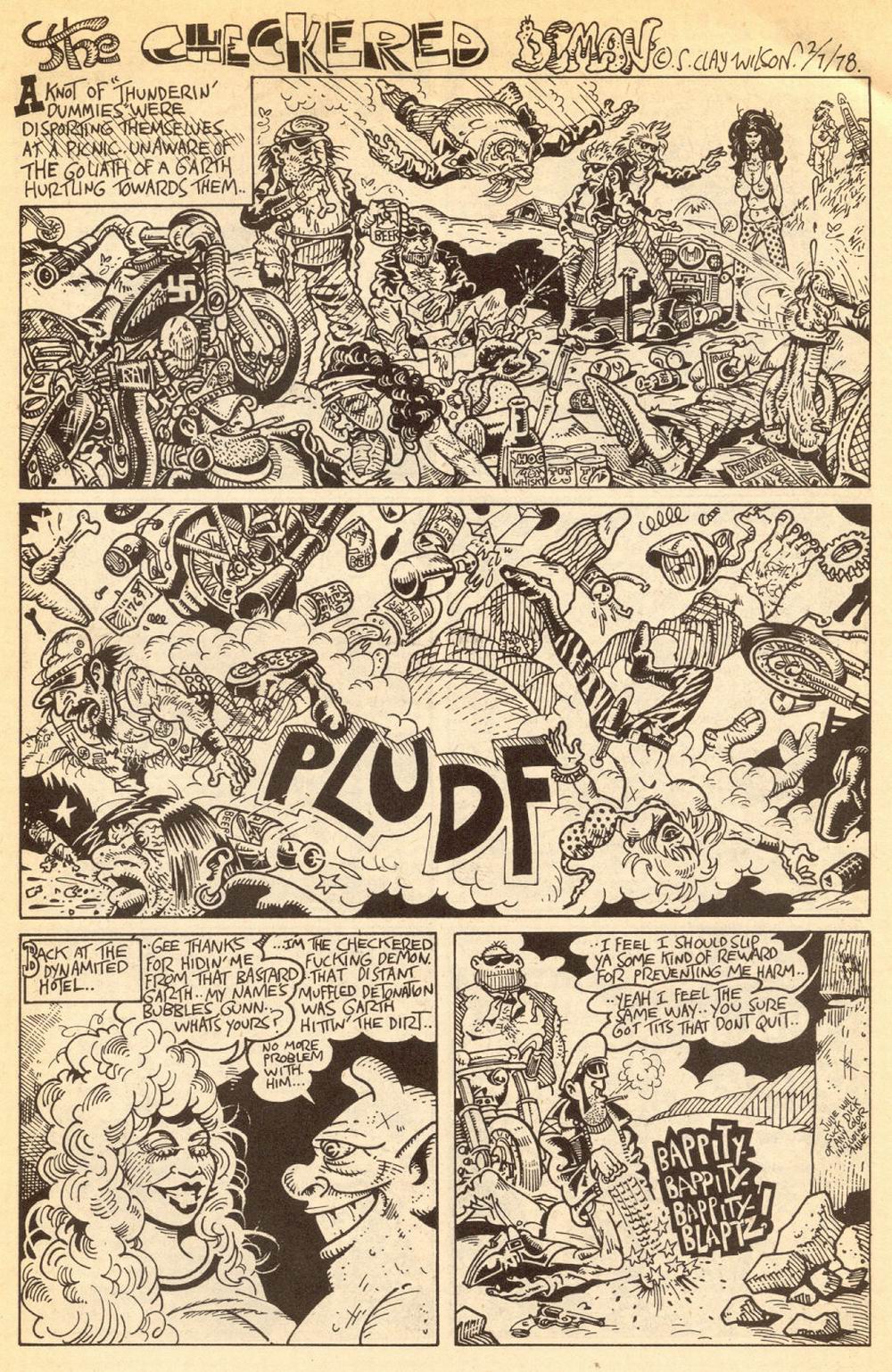 The Checkered Demon #2 page 9 full
