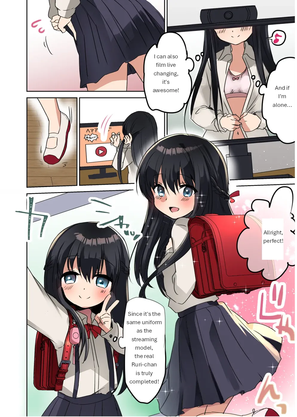 Bishoujo Mangaka ga Bishoujo ni Natte Bishoujo ni H na Koto o Sareru Hanashi page 12 full