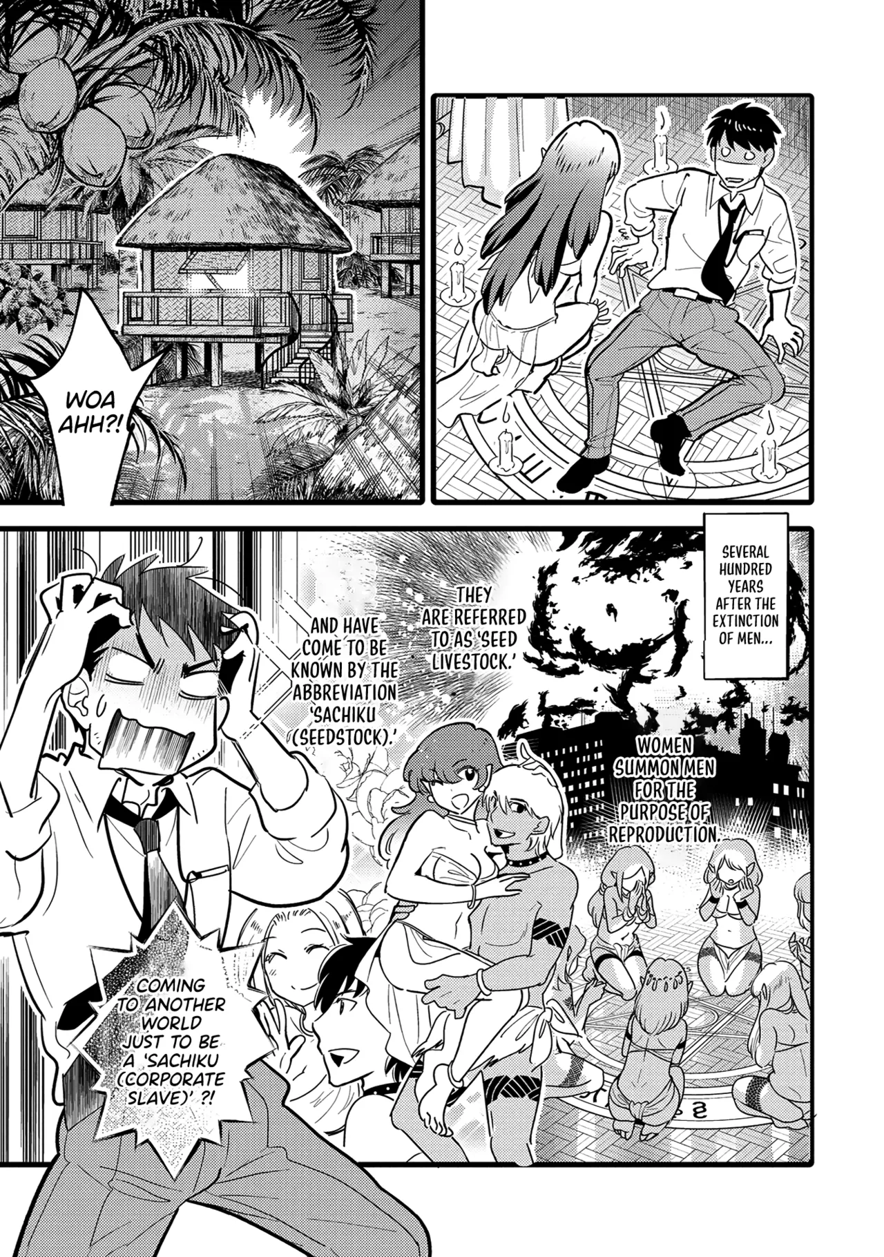 Erosugi Cheat De Isekai Harem♪ Comic Anthology | ; Otherworldly Harem with Extremely Erotic Cheats Comic Anthology page 5 full