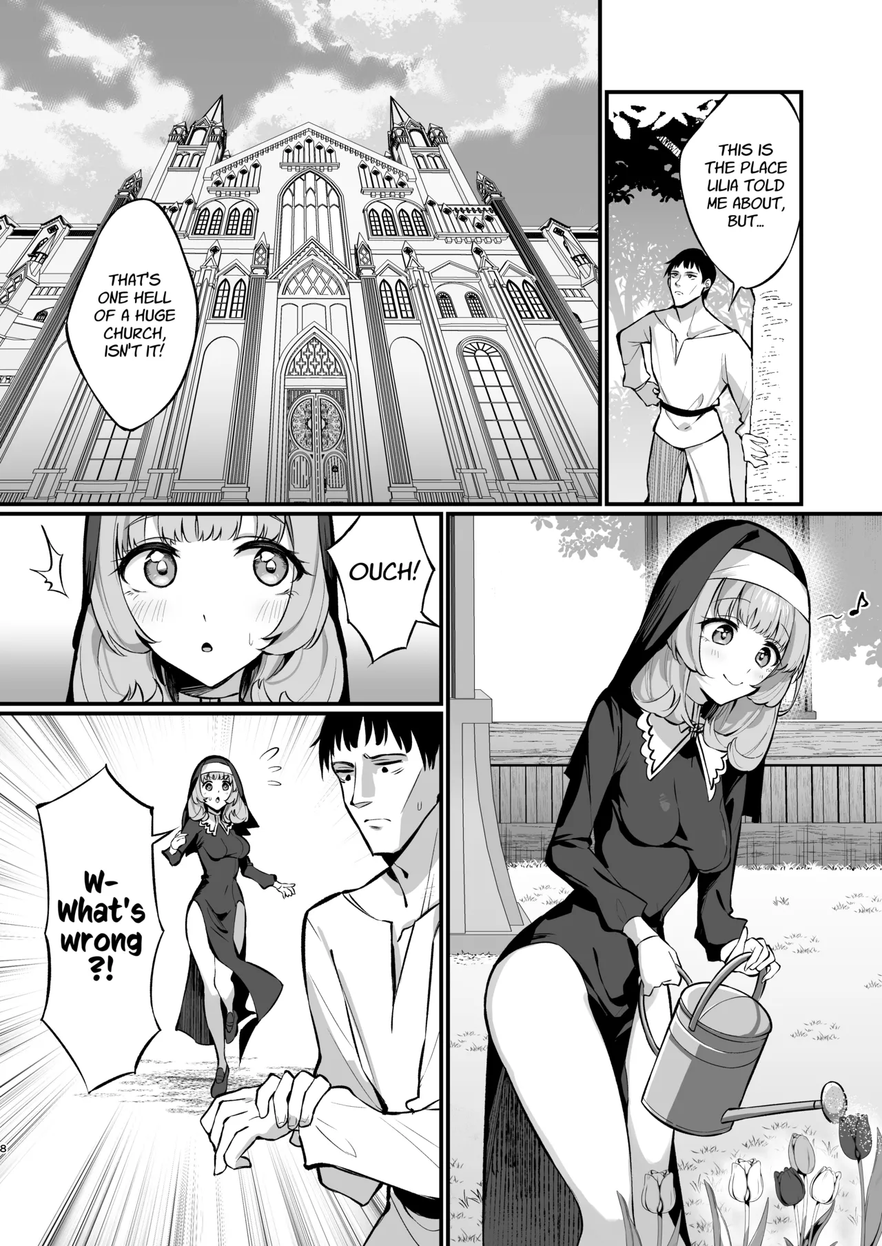 Sister Kanzen Haiboku. ~Muchi na Sister ga honnou de Hatsujo Koubi Surumade~｜A Sister's Absolute Defeat Until an Innocent Nun Enters Heat and Indulges in Passionate Mating Sex page 8 full