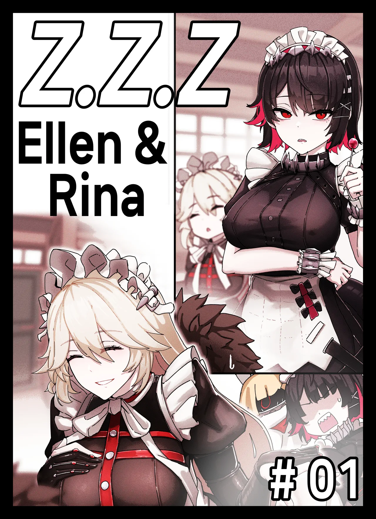 Z.Z.Z Gravure #01: Ellen & Rina page 1 full