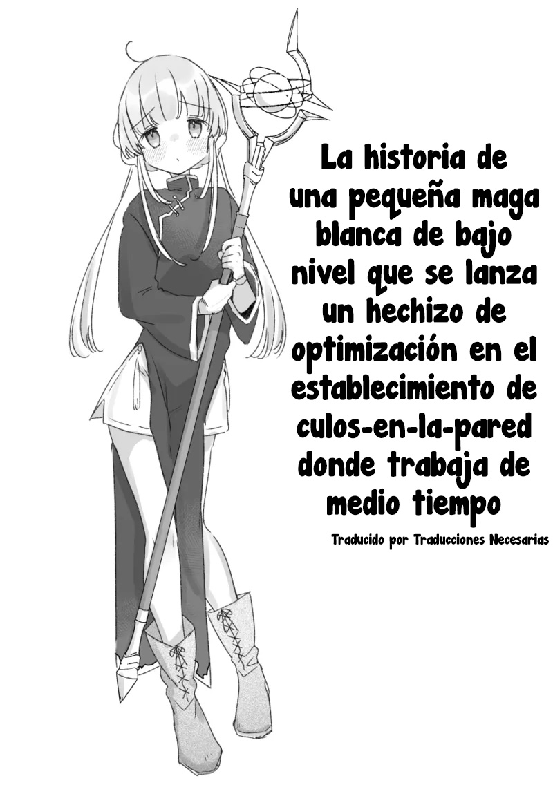 Beit-saki no Kabejiri-ya de Jibun ni Saitekika Mahou kakete Shimetsu suru Teikyuu Shiroma-chan no Hanashi | La historia de una maga blanca de bajo nivel que se lanza un hechizo de optimización en el establecimiento de culos-en-la-pared donde trabaja de medio tiempo page 1 full