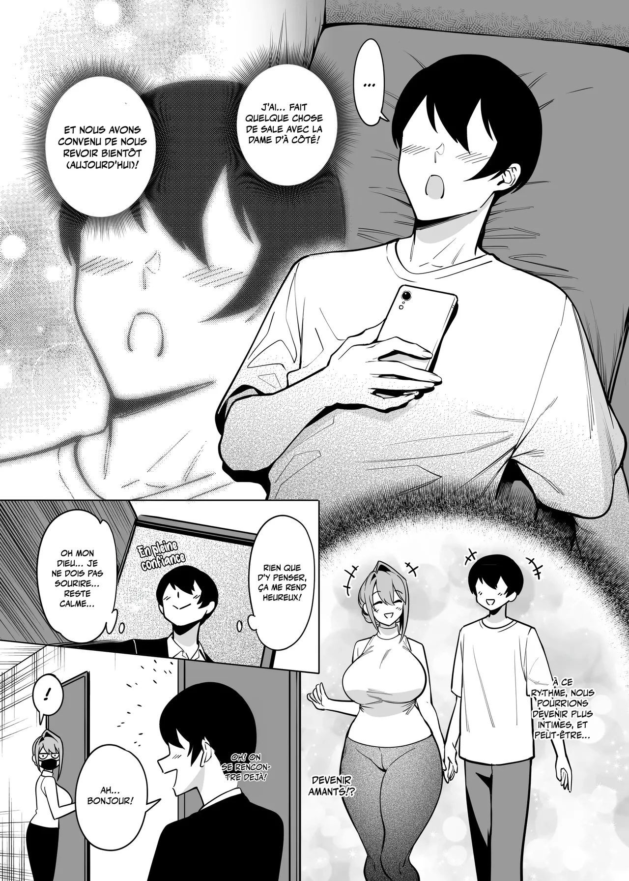 Otonari-san wa Yami Soshiki ni Nikutai Kaizou sareta Moto Seigi Sentai Member deshita 2 | Ma voisine est une ancienne membre de super sentai dont le corps a été modifié par une organisation maléfique 2 page 5 full