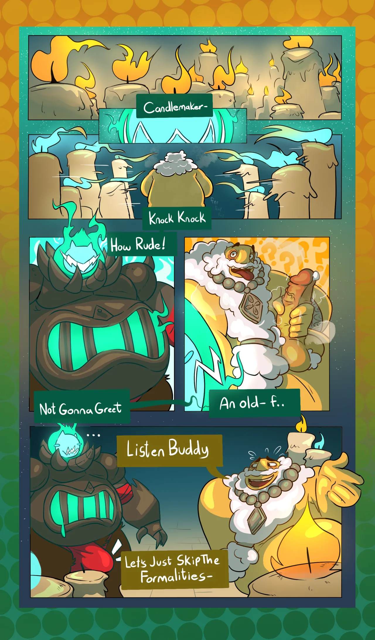 MISMATCH: Candles and Flames page 1 full