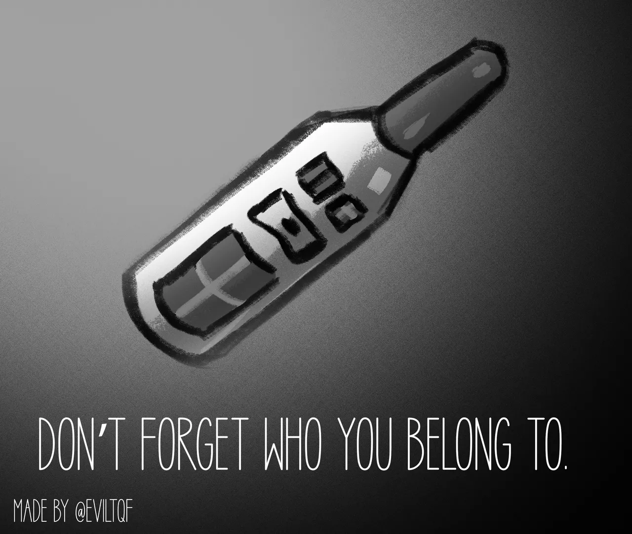 Don't forget who you belong to. page 1 full