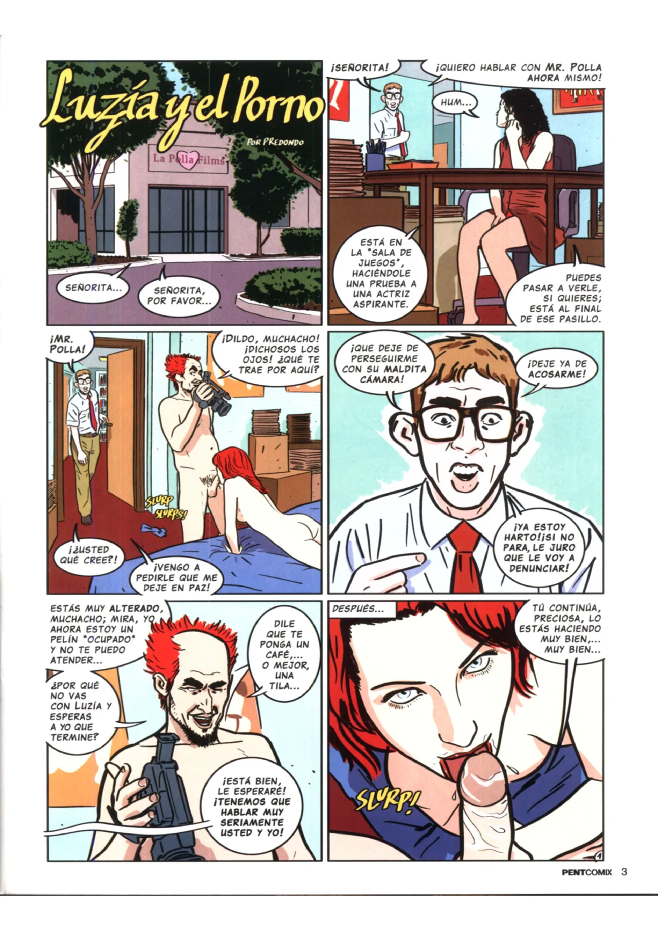 Penthouse Comix #97 page 3 full