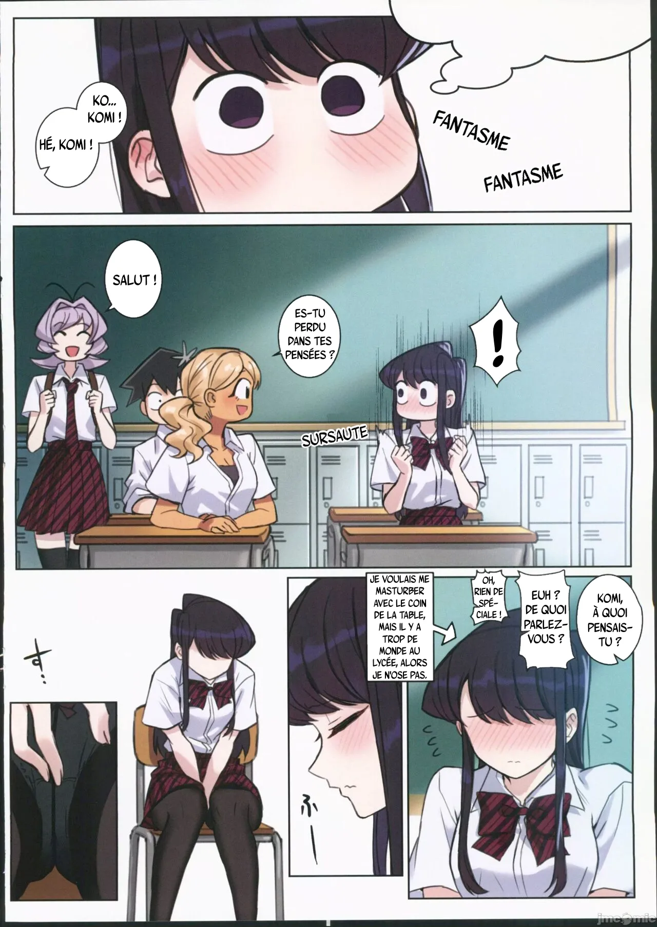 Komi-san wa, H Mousoushou desu. Vol 2 | Komi-san a des idées étranges sur le sexe. Volume 2 page 11 full