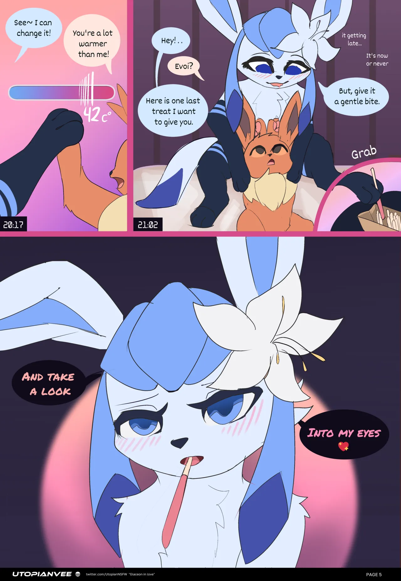 Glaceon in Love page 7 full
