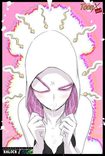 [Aporon] Haramase Gwen-chan | Impregnated Gwen (Spider-Man: Across the Spider-Verse) (Spanish) [kalock & ToonX] cover