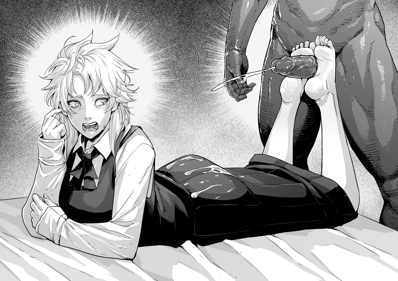 Yoru/Asa, Makima, Death Devil and Famine Footjob page 11 full