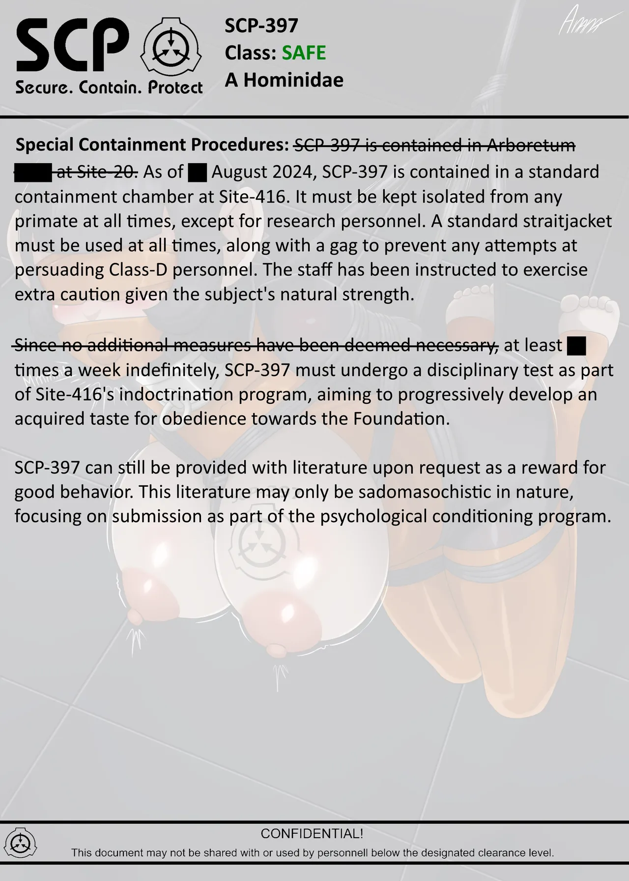 SCP-397 A Hominidae page 7 full