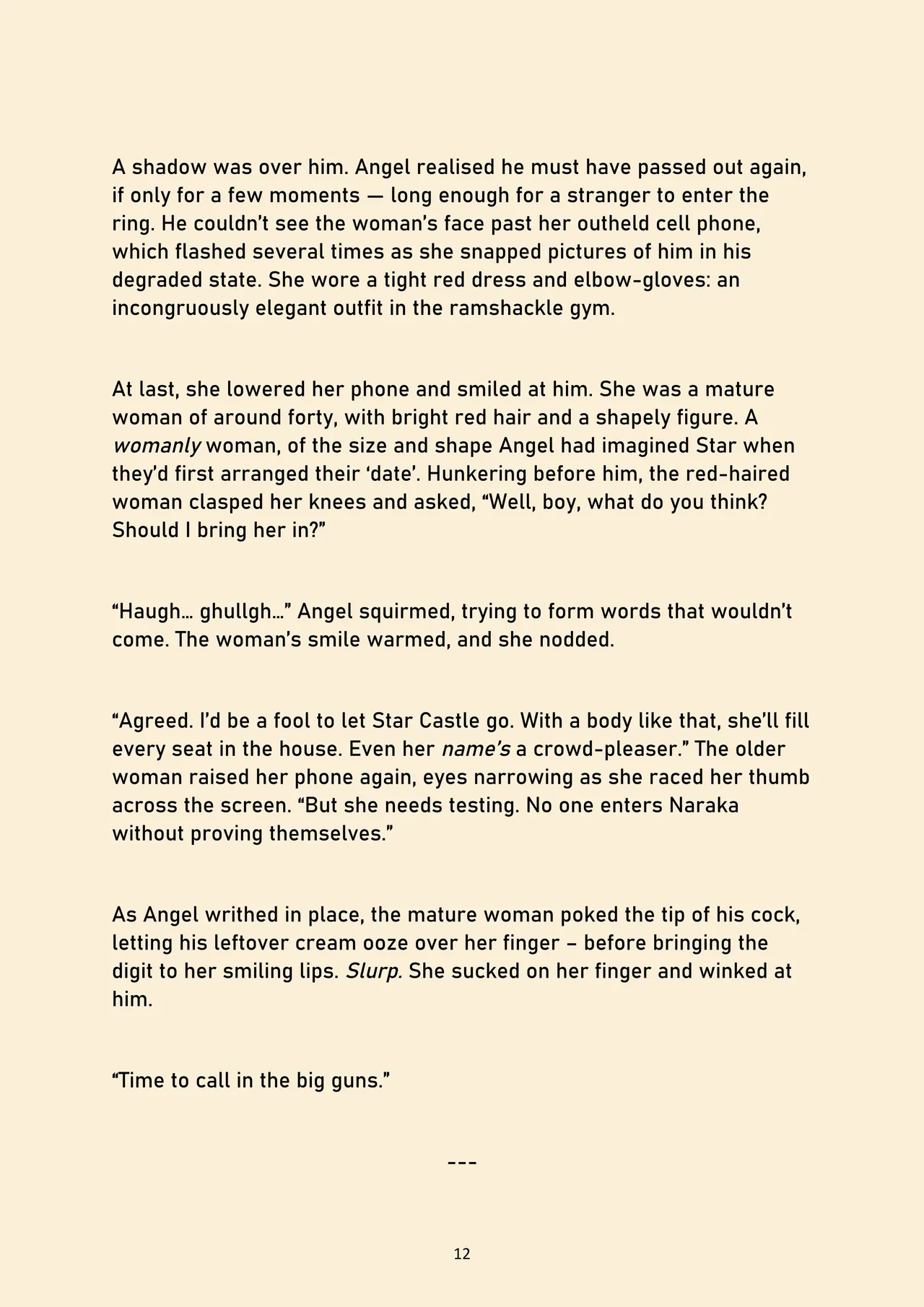 Battle Orgy - Book 1 page 12 full