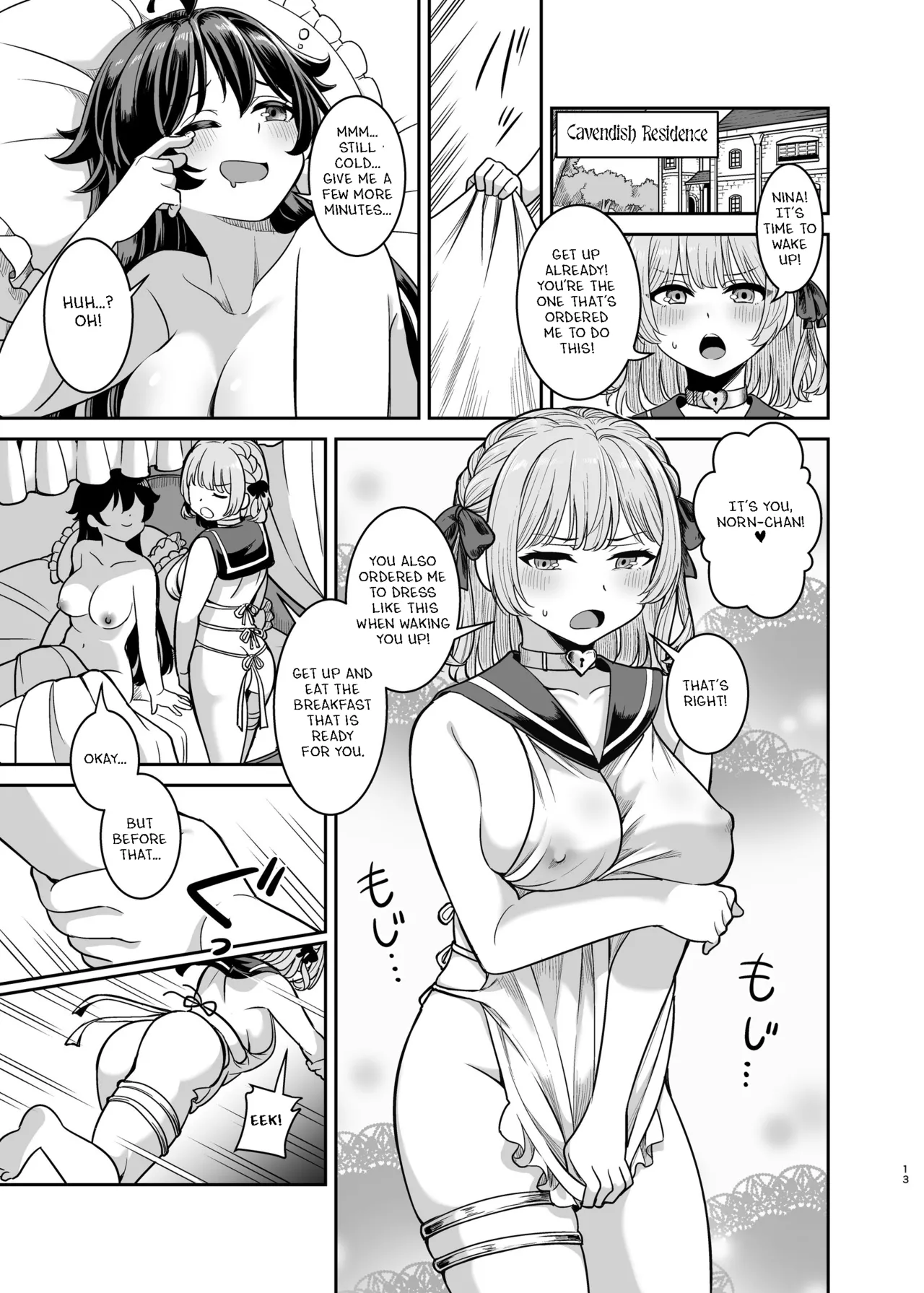 Yandere Mistress Sex Slave Education - Noble who Buys Childhood Friend page 12 full