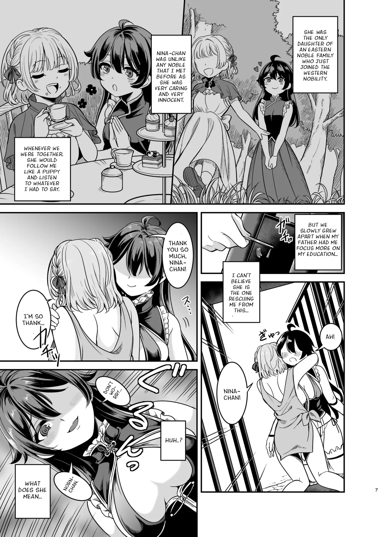 Yandere Mistress Sex Slave Education - Noble who Buys Childhood Friend page 6 full