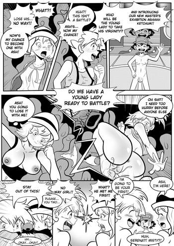 [GHTA]  Ash's sex battle with Pokegirls cover