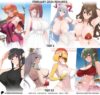 [Kaos Art GX] February 2024 Rewards cover