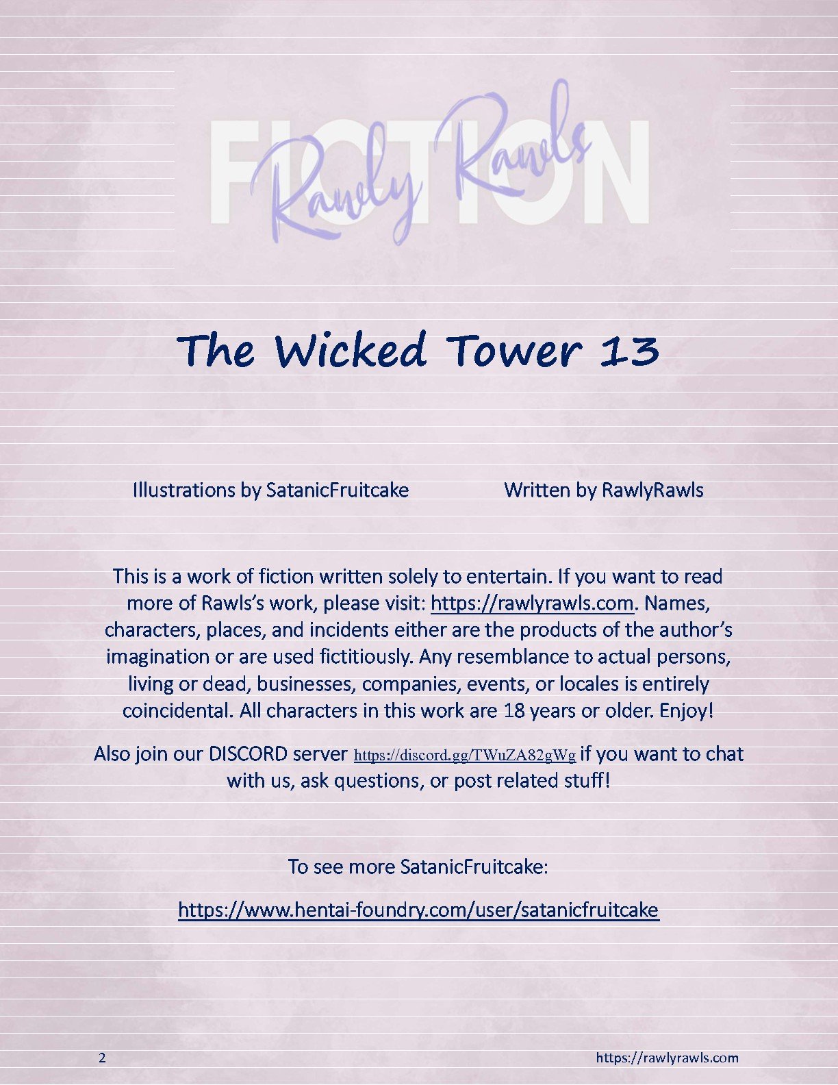 The Wicked Tower 13 page 2 full