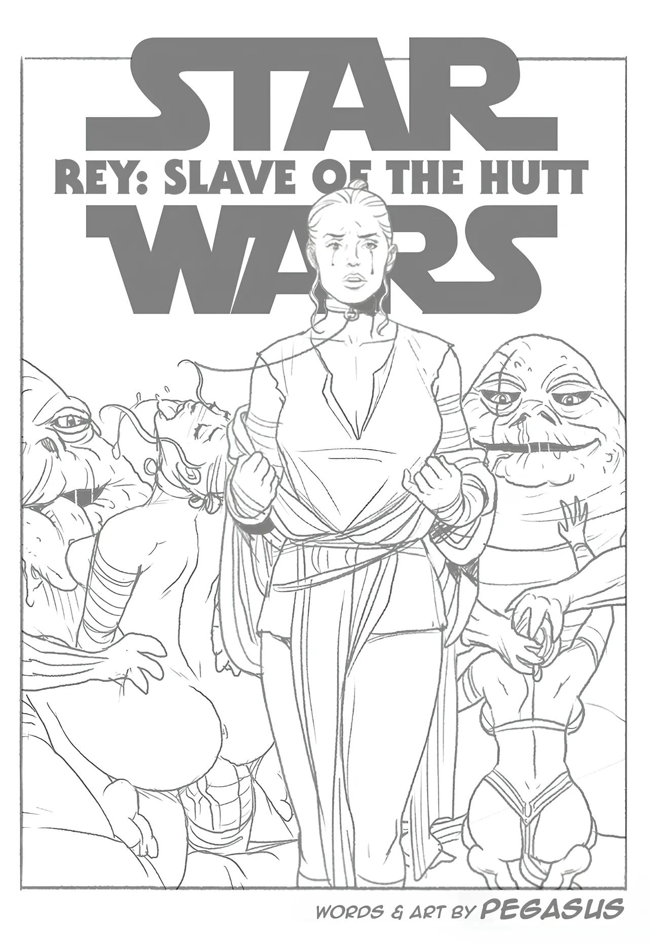 Rey Slave of the Hutt - Rey Esclava del Hutt page 1 full