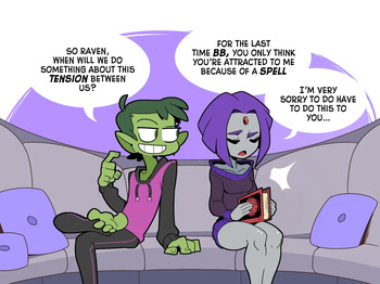 [Creux] Beast Boy & Raven (Teen Titans) cover