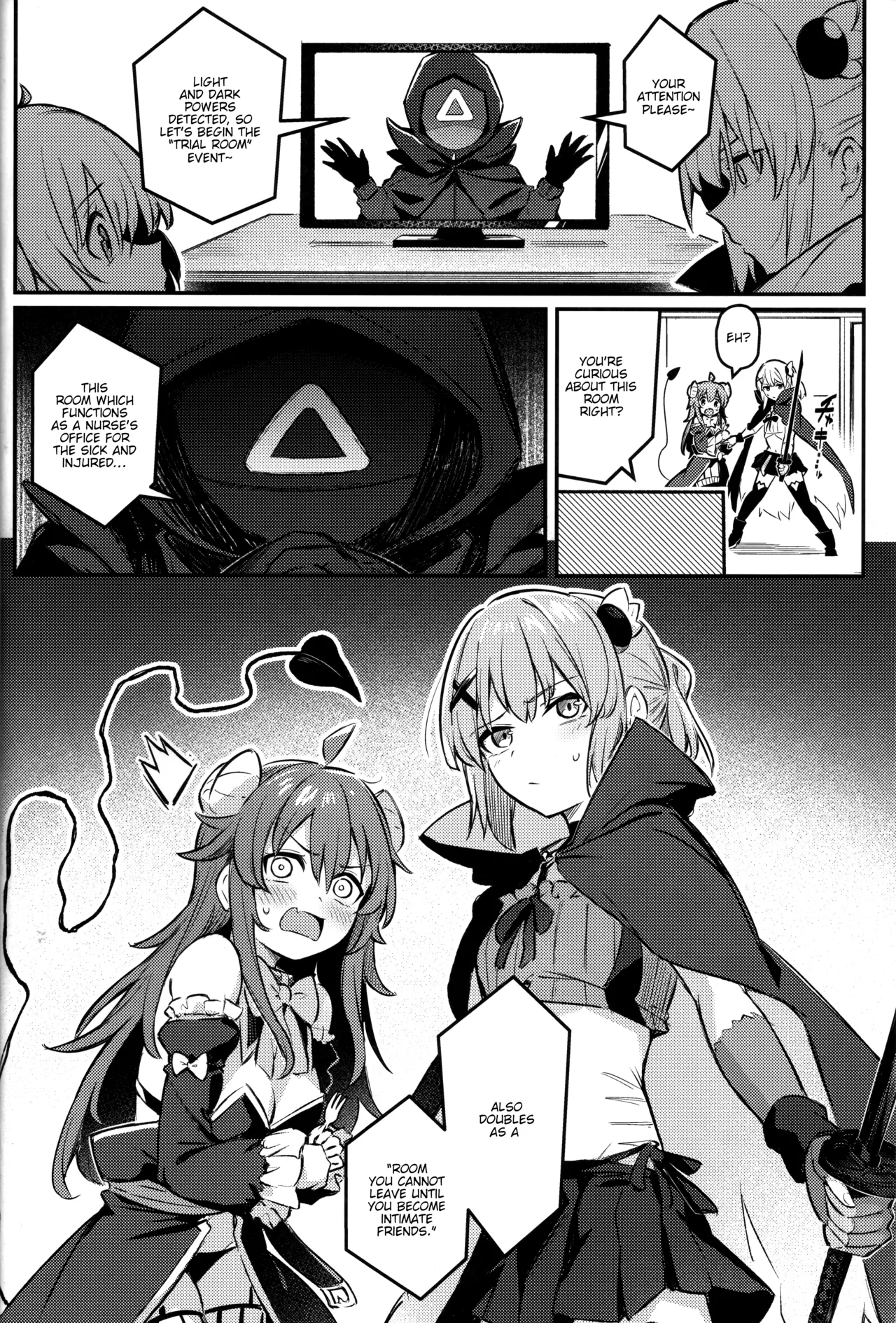 Mazoku wa Shukuteki to Nakayoshi Shinai to Derarenai Heya ni, Tojikomerarete Shimatta! page 11 full