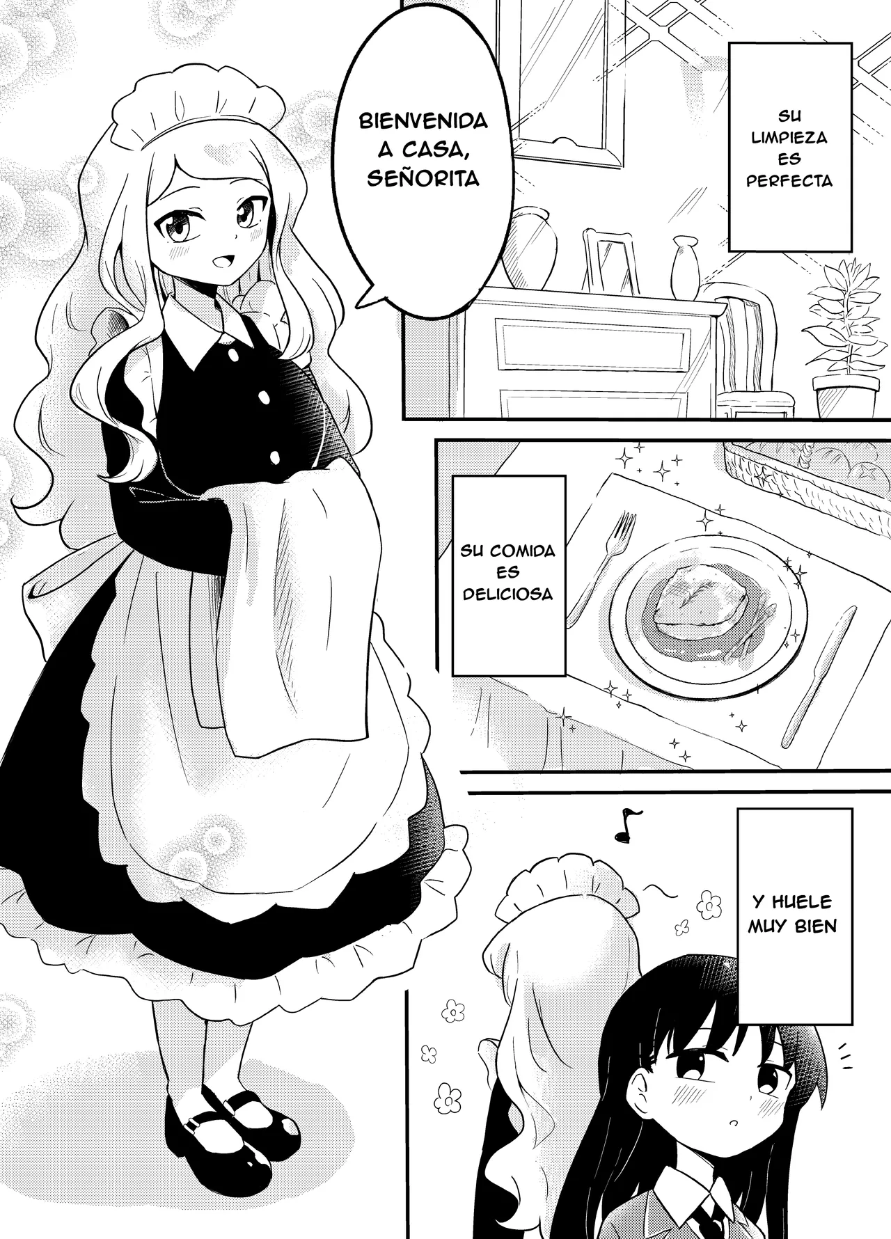 Yuri Succu Maid no Amaama Gohoushi | The Yuri Succubus Maid's Sweet Service page 4 full